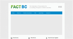 Desktop Screenshot of factbc.org